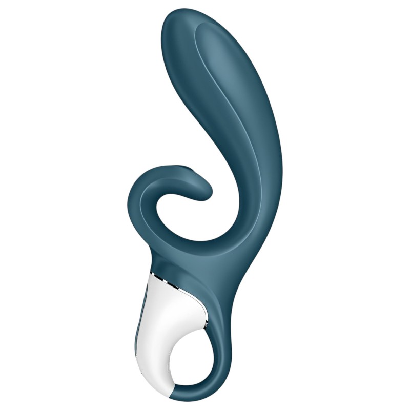 Satisfyer Hug Me - App-vezérelt csiklókaros vibrátor (kék) 146016 termék bemutató kép