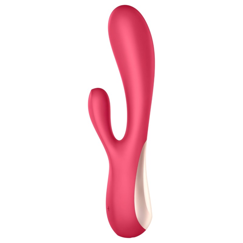 Satisfyer Mono Flex - App-vezérelt vibrátor (piros) 146120 termék bemutató kép