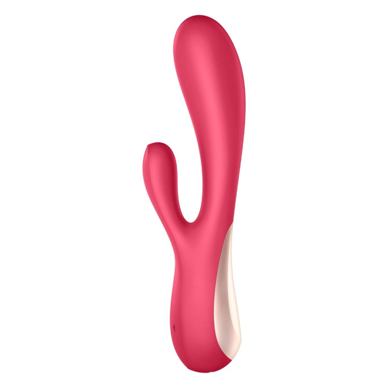 Satisfyer Mono Flex - App-vezérelt vibrátor (piros) 87401 termék bemutató kép