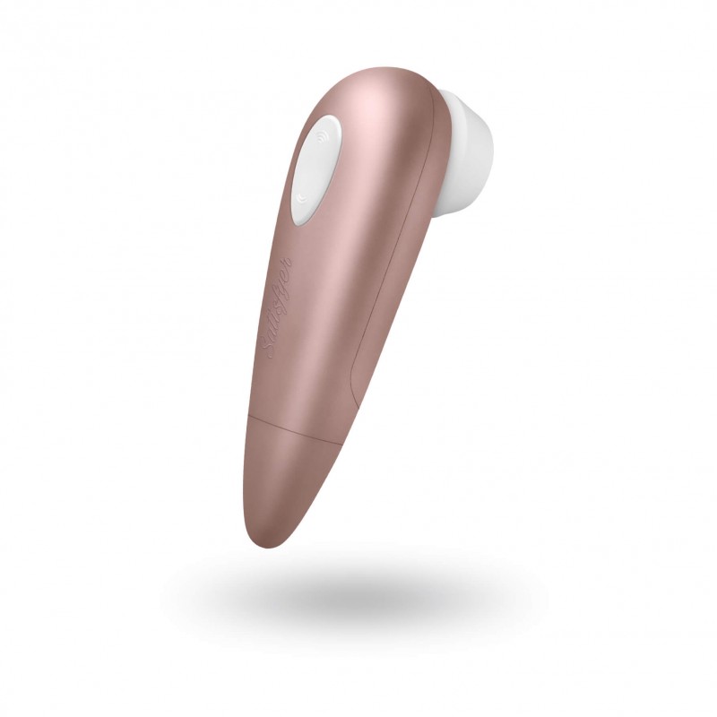 Satisfyer 1 Number One - léghullámos csiklóizgató (barna) 45184 termék bemutató kép