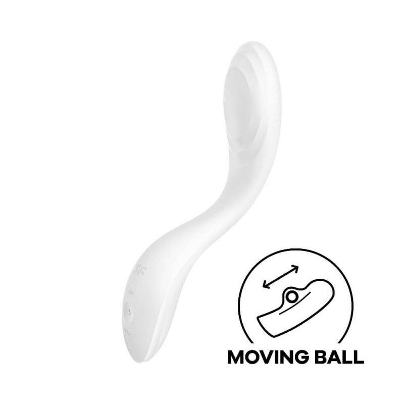 Satisfyer Rrrolling - mozgó golyós G-pont vibrátor (fehér) 54792 termék bemutató kép
