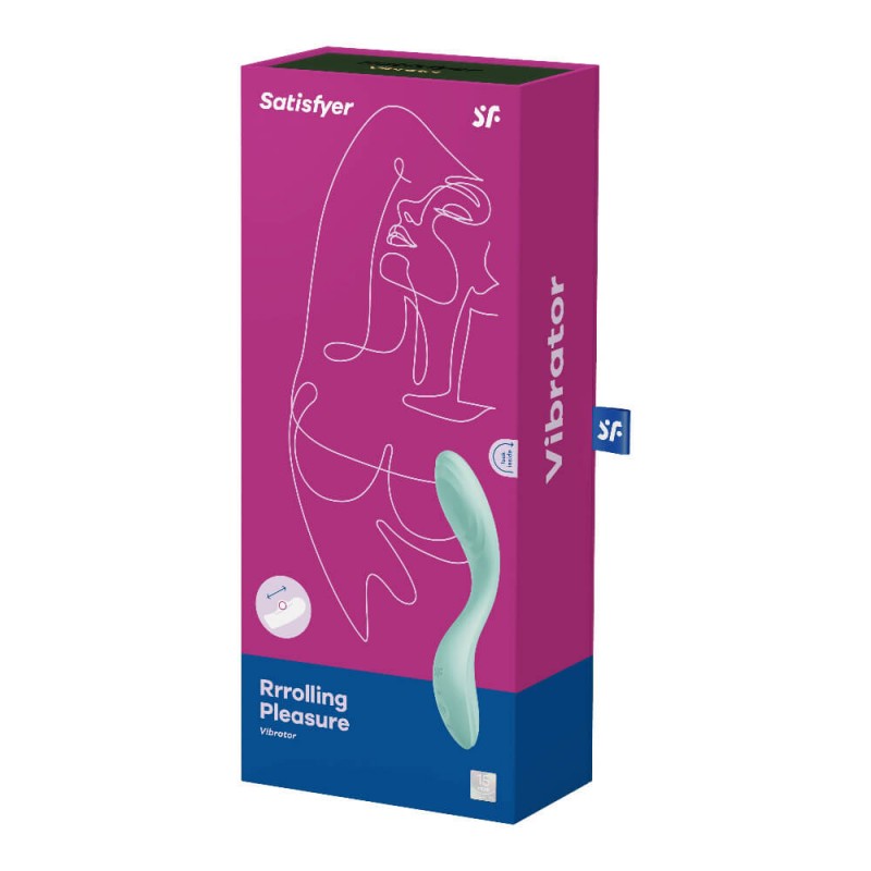 Satisfyer Rrrolling - mozgó golyós G-pont vibrátor (menta) 54784 termék bemutató kép