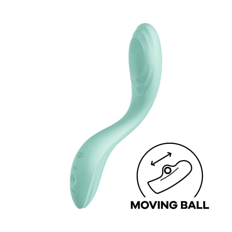 Satisfyer Rrrolling - mozgó golyós G-pont vibrátor (menta) 54785 termék bemutató kép