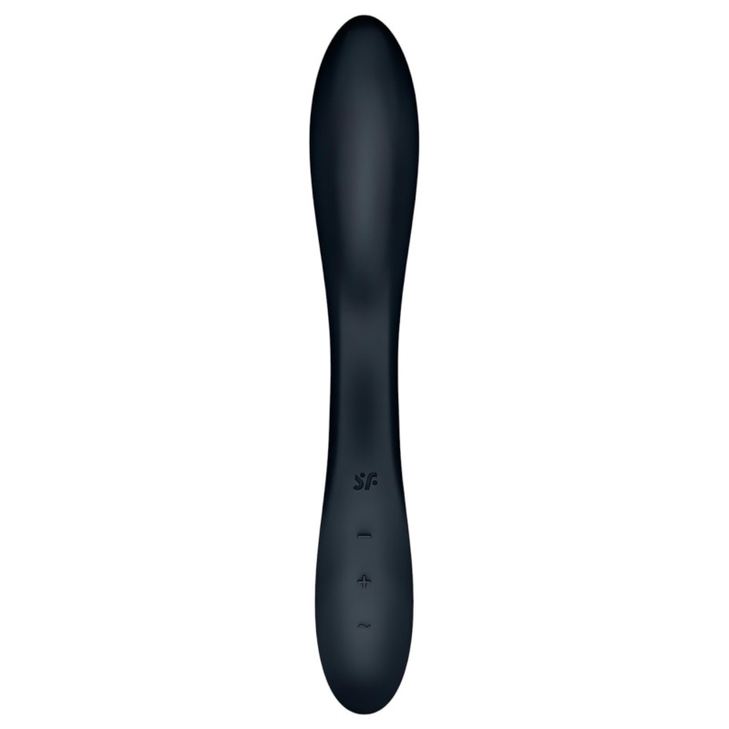 Satisfyer Rrrolling - mozgó golyós G-pont vibrátor (fekete) 101285 termék bemutató kép