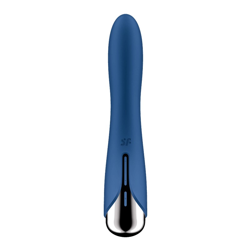 Satisfyer Spinning Vibe 1 - forgó fejes G-pont vibrátor (kék) 86650 termék bemutató kép