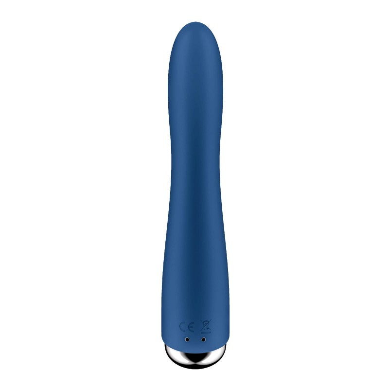 Satisfyer Spinning Vibe 1 - forgó fejes G-pont vibrátor (kék) 86651 termék bemutató kép