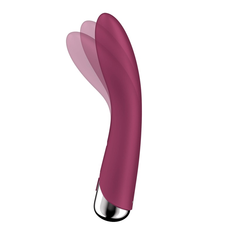 Satisfyer Spinning Vibe 1 - forgó fejes G-pont vibrátor (piros) 86656 termék bemutató kép
