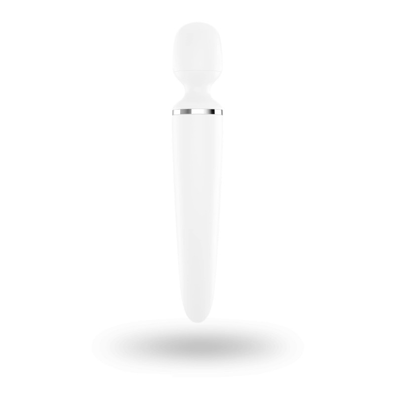 Satisfyer Wand-er Woman - vízálló masszírozó vibrátor (fehér) 59197 termék bemutató kép