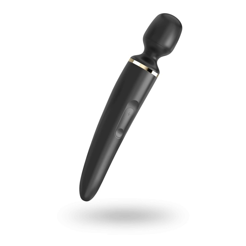 Satisfyer Wand-er Woman - vízálló masszírozó vibrátor (fekete) 91942 termék bemutató kép
