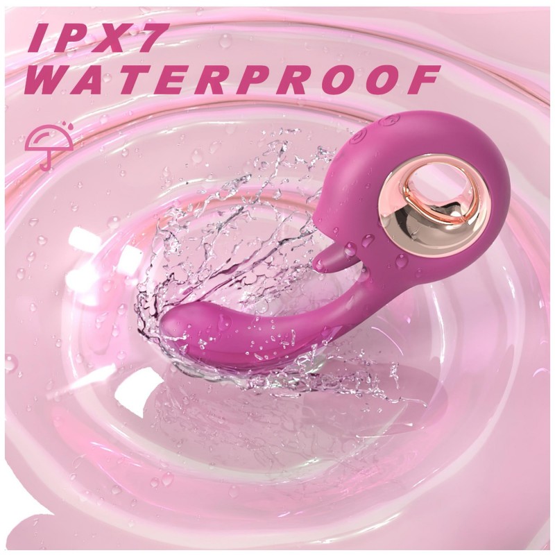 Sex HD - nyaló-és G-pont vibrátor (piros) 128242 termék bemutató kép