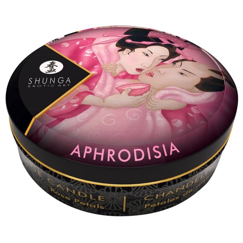 Shunga - masszázsgyertya - rózsa (30 ml) 78090 termék bemutató kép