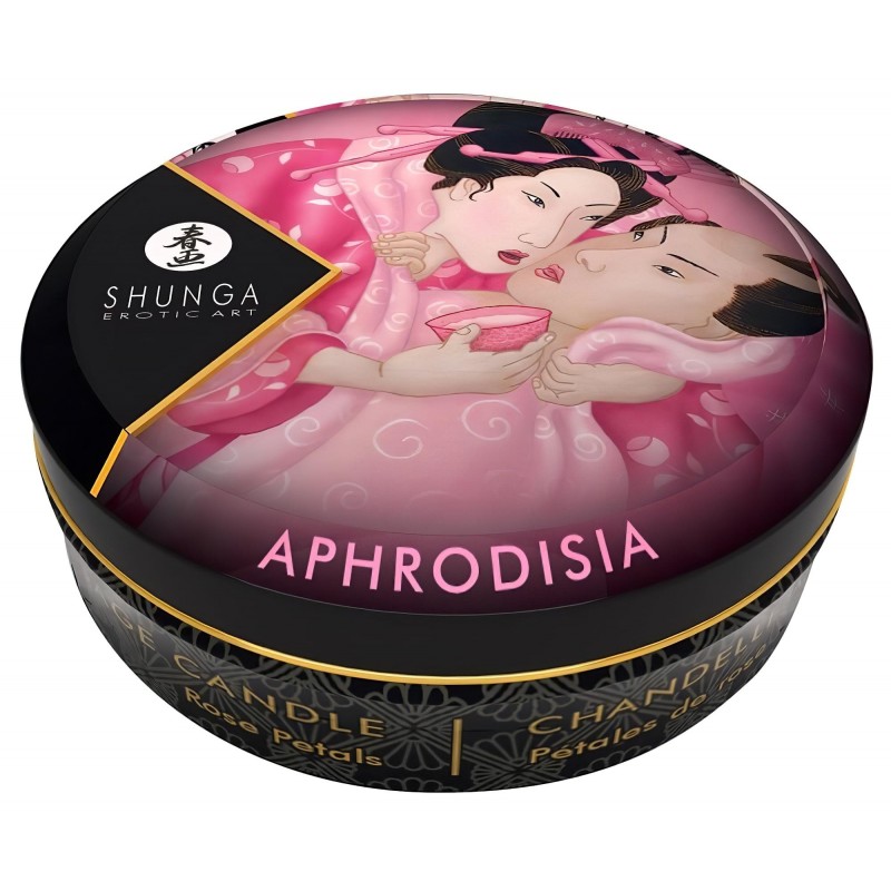Shunga - rózsa illatú masszázsgyertya (30 ml) 157602 termék bemutató kép