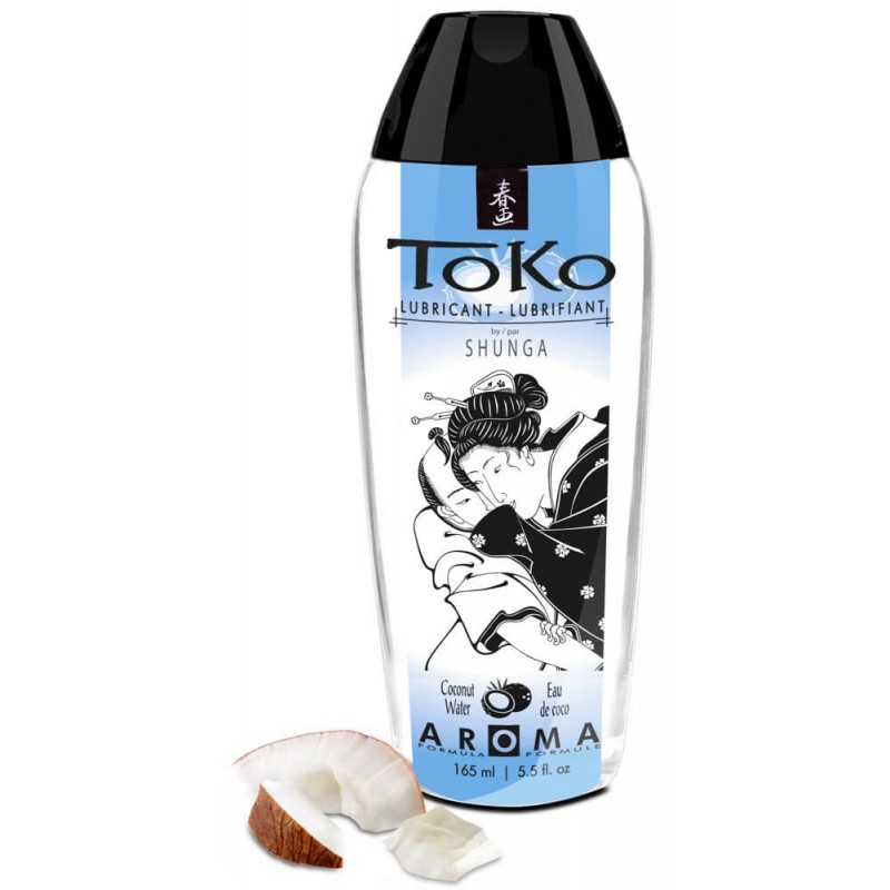 Shunga Toko - vízbázisú síkosító - kókuszvíz (165ml) 88918 termék bemutató kép