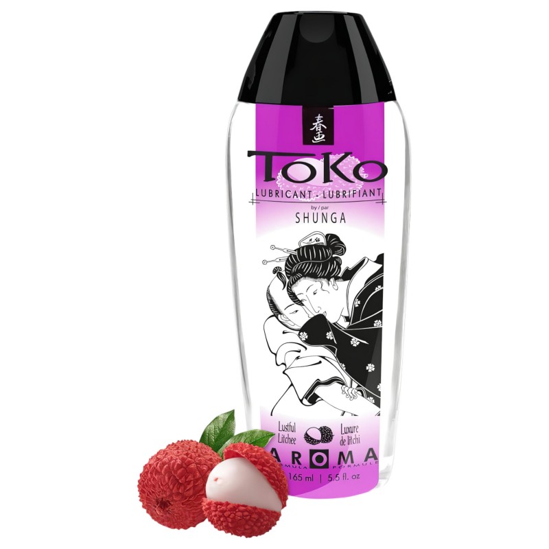 Shunga Toko - vízbázisú síkosító - lichi (165 ml) 132542 termék bemutató kép