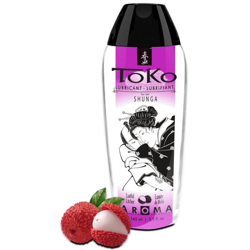 Shunga Toko - vízbázisú síkosító - lichi (165ml) 88920 termék bemutató kép