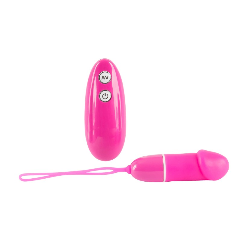 Smile Bullet - rádiós vibrációs tojás (pink) 57687 termék bemutató kép