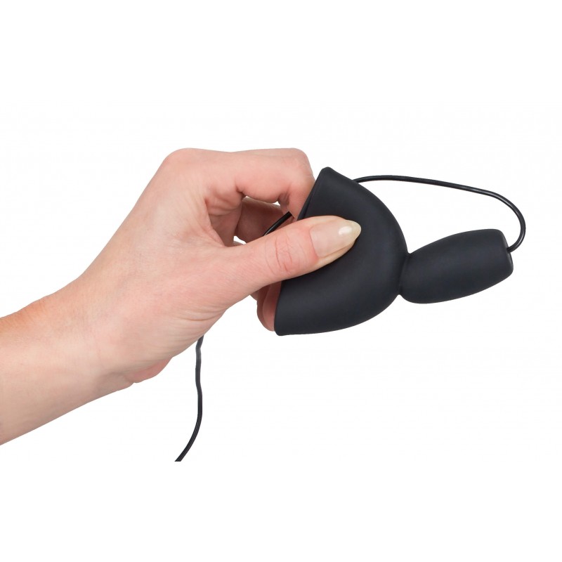 SMILE Glans - makk vibrátor (fekete) 15327 termék bemutató kép