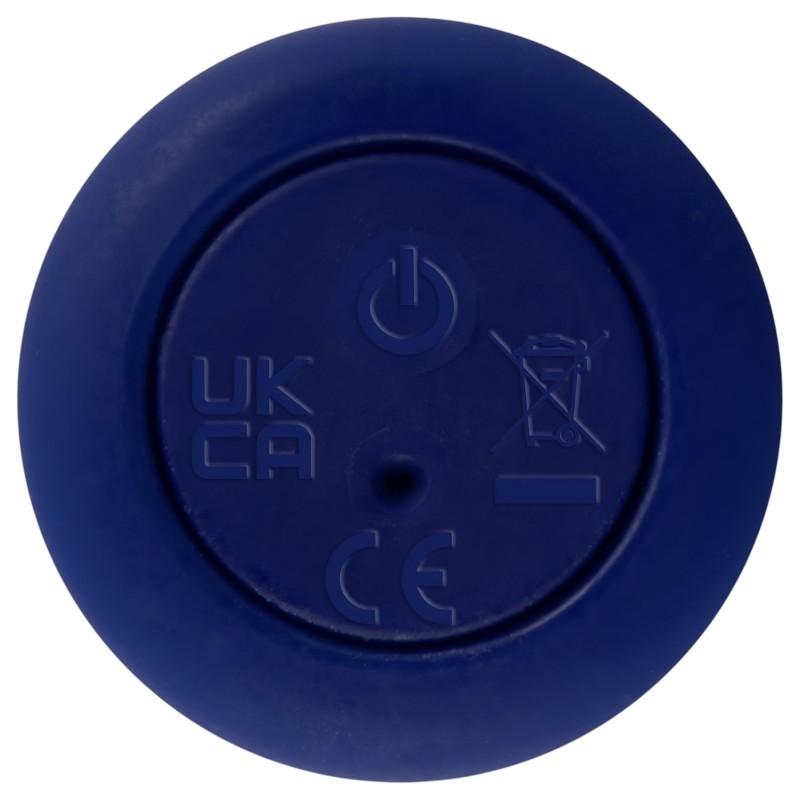 Smile - hajlítótt G-pont vibrátor (kék) 125300 termék bemutató kép