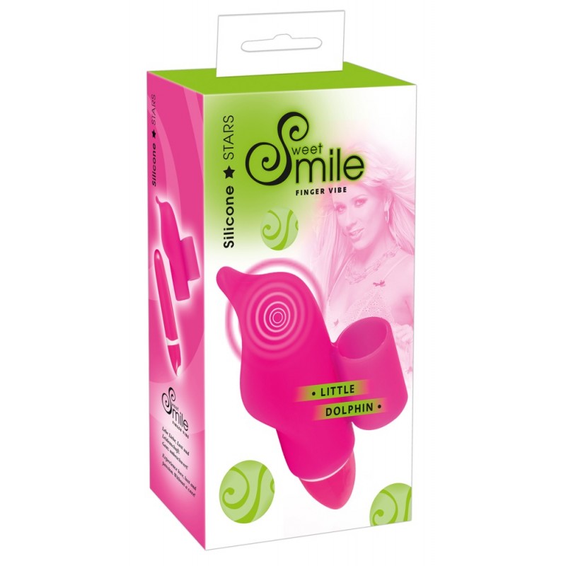 SMILE Little Dolphin - ujj vibrátor (pink) 57538 termék bemutató kép