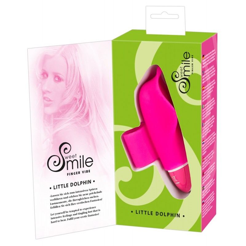 SMILE Little Dolphin - ujj vibrátor (pink) 7884 termék bemutató kép