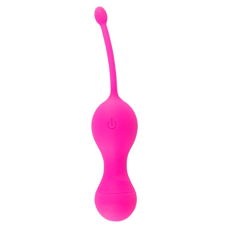 SMILE Love Balls - akkus, rádiós vibrációs tojás (pink) 28133 termék bemutató kép