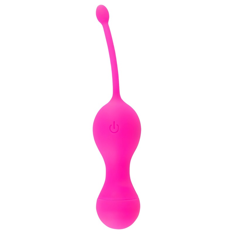 SMILE Love Balls - hordható akkus, rádiós vibrációs tojás (pink) 150683 termék bemutató kép