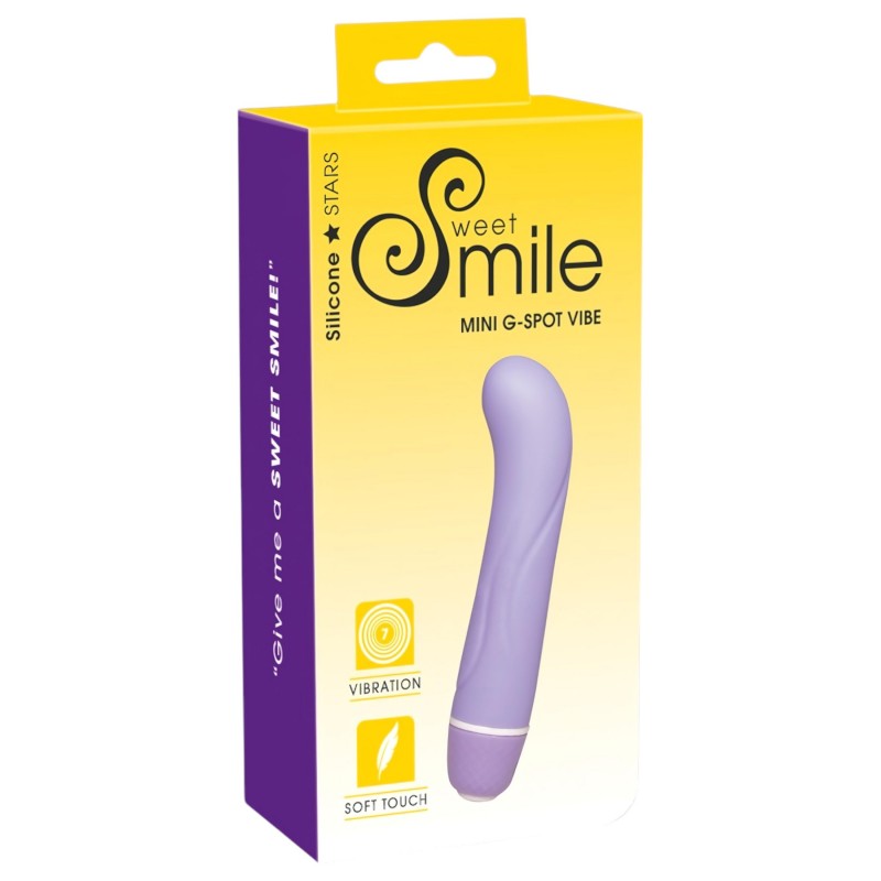 SMILE Mini-G - G-pont vibrátor, mini méretben (lila) 157273 termék bemutató kép