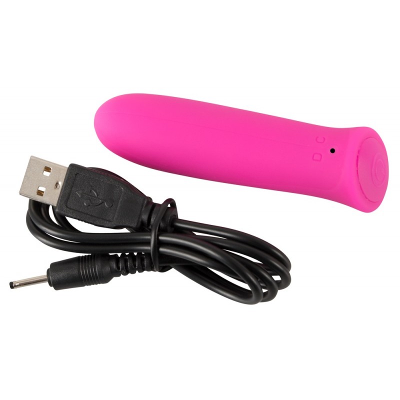 Smile Power Bullett - akkus, extra erős kis rúdvibrátor (pink) 29503 termék bemutató kép