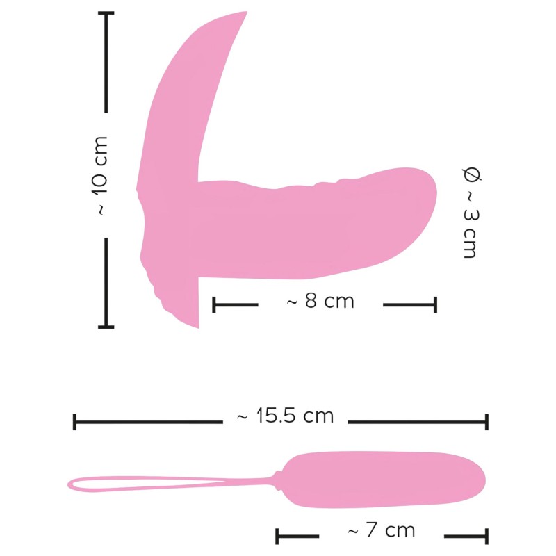 SMILE Shelly - távirányítós kagyló (rózsaszín) 119952 termék bemutató kép