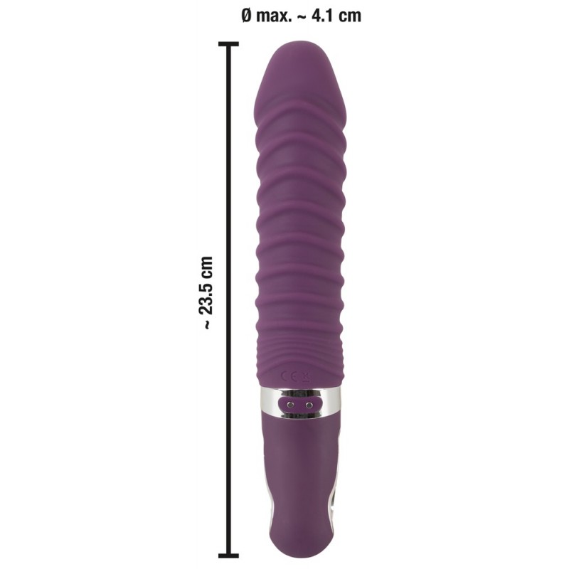 SMILE Soft - akkus, melegítő vibrátor (lila) 41869 termék bemutató kép