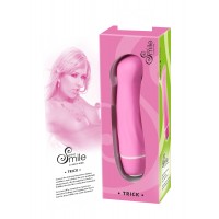 SMILE Trick - mini G-pont vibrátor(rózsaszín) 4821 termék bemutató kép