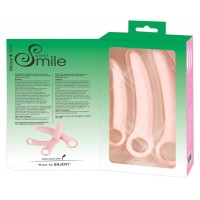 SMILE - Vaginal Trainers - dildó szett - rózsaszín (3 részes) 67180 termék bemutató kép