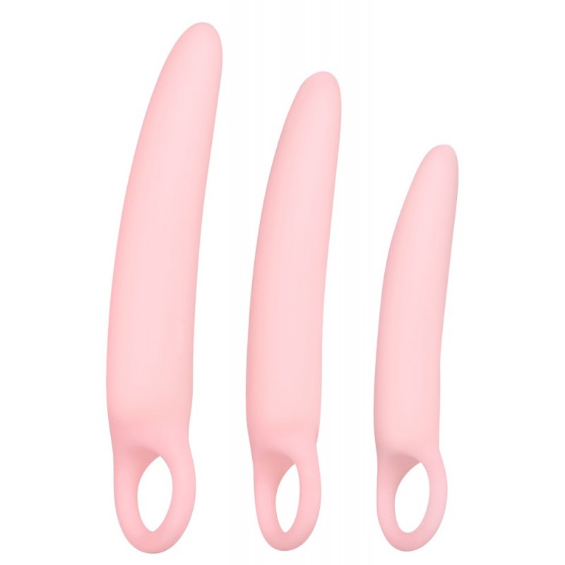 SMILE - Vaginal Trainers - dildó szett - rózsaszín (3 részes) 67182 termék bemutató kép