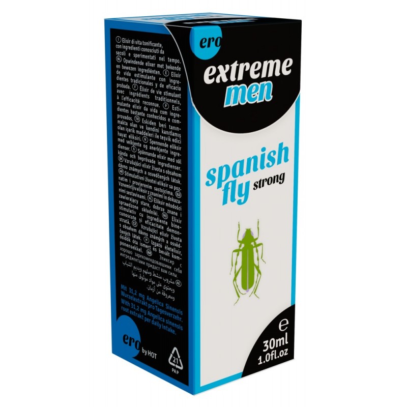 HOT Spanish fly Extreme - vágyfokozó csepp férfiaknak (30ml) 74233 termék bemutató kép