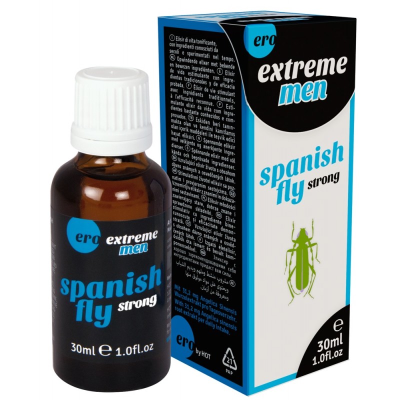 HOT Spanish fly Extreme - vágyfokozó csepp férfiaknak (30ml) 73639 termék bemutató kép
