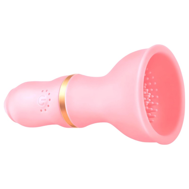 Sunfo - akkus mell vibrátor (pink) 109163 termék bemutató kép