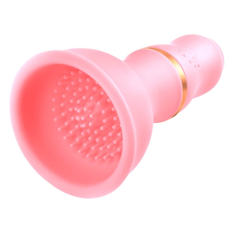 Sunfo - akkus mell vibrátor (pink) 76136 termék bemutató kép