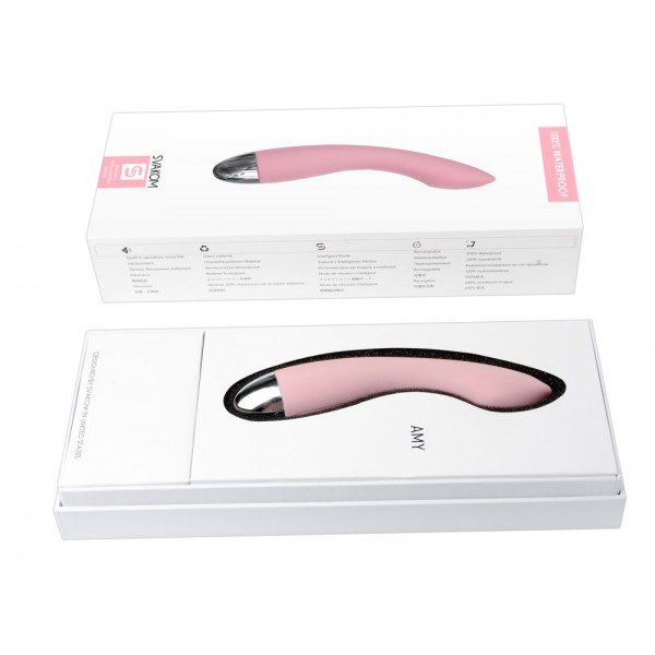 Svakom Amy - akkus, G-pont vibrátor (pink)