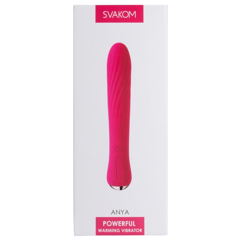 Svakom Anya - akkus melegítő rúd vibrátor (pink) 152683 termék bemutató kép