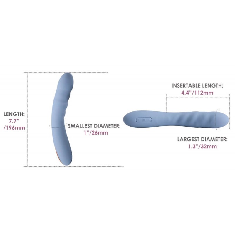 Svakom Ava Neo - okos lökő vibrátor (kék) 89591 termék bemutató kép
