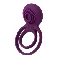 Svakom Tammy - akkus, vibrációs here- és péniszgyűrű (lila) 53203 termék bemutató kép