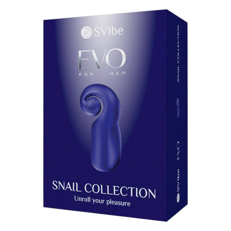 SVibe EVO - vízálló, akkus maszturbátor (kék) 96183 termék bemutató kép