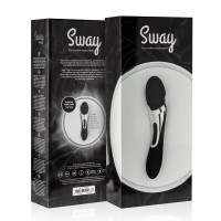 Sway No.1 Wand - akkus, 2in1 masszírozó vibrátor (fekete) 59036 termék bemutató kép