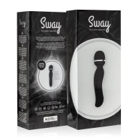 Sway No.4 Wand - akkus, masszírozó vibrátor (fekete) 46956 termék bemutató kép