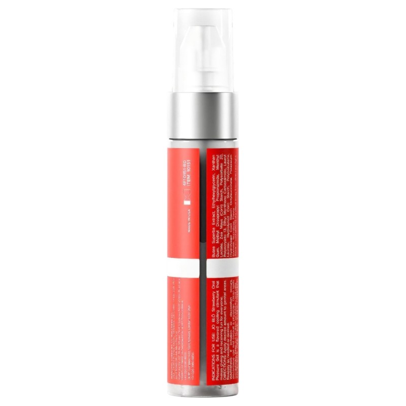 System JO BLO - ízes orál gél, eper (30ml) 147909 termék bemutató kép