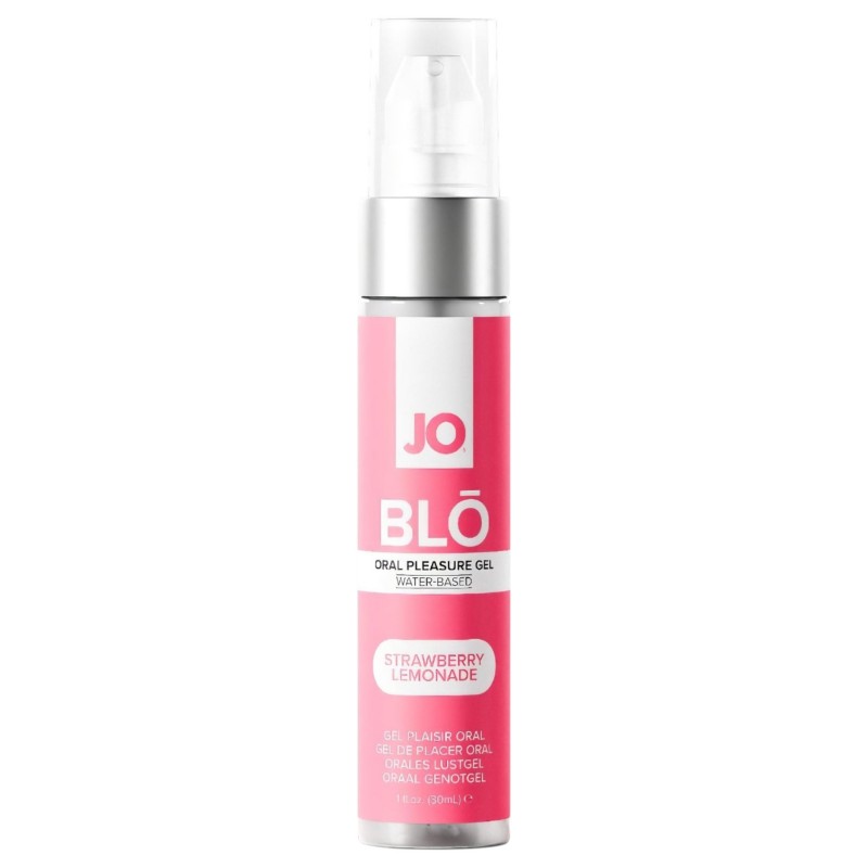 System JO BLO - ízes orál gél, eper-limonádé (30ml) 147904 termék bemutató kép