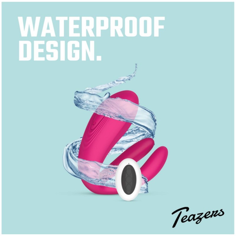 Teazers - 3 motoros párvibrátor (pink) 121736 termék bemutató kép