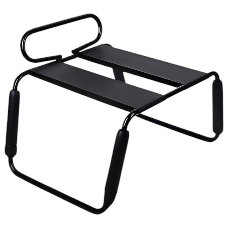 Temptasia - szex szék vibrátorral (fekete-natúr) 108183 termék bemutató kép