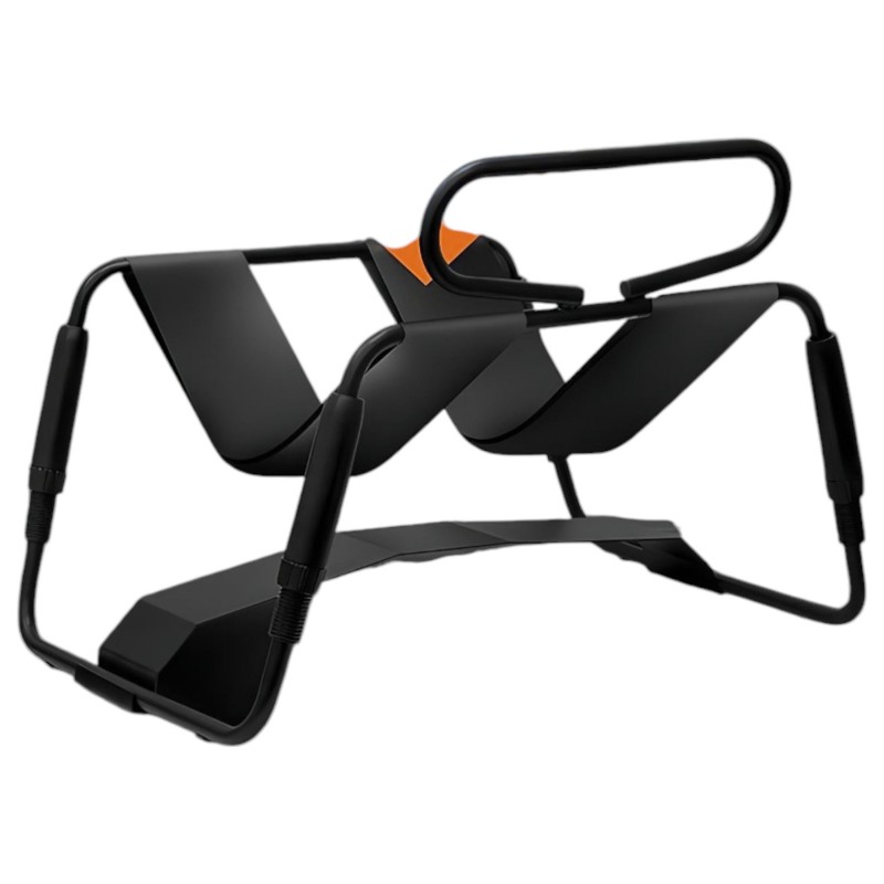 Temptasia - szex szék vibrátorral (fekete-natúr) 108184 termék bemutató kép