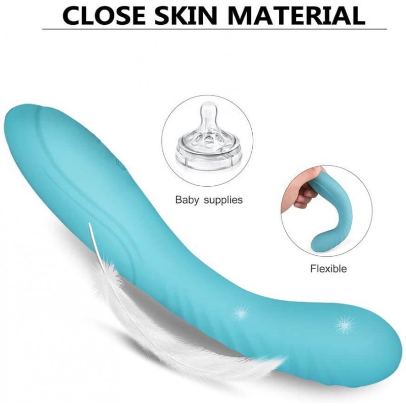 Tracy's Dog Teal - akkus, G-pont vibrátor (türkiz) 46879 termék bemutató kép